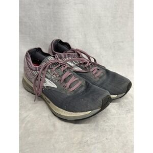 Brooks Running Shoes Womens Size 9.5 Gray Black Ricochet DNA AMP 1202821B040